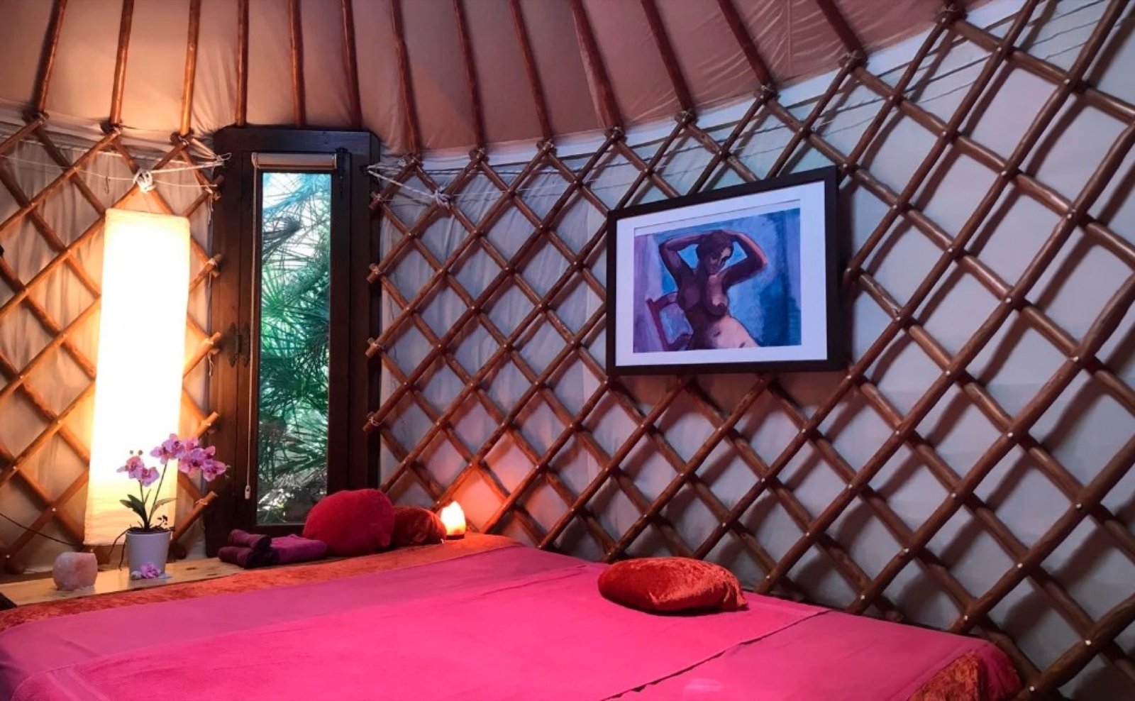 Private Ocean Tantra wellness studio yurt in Denia Las Rotas
